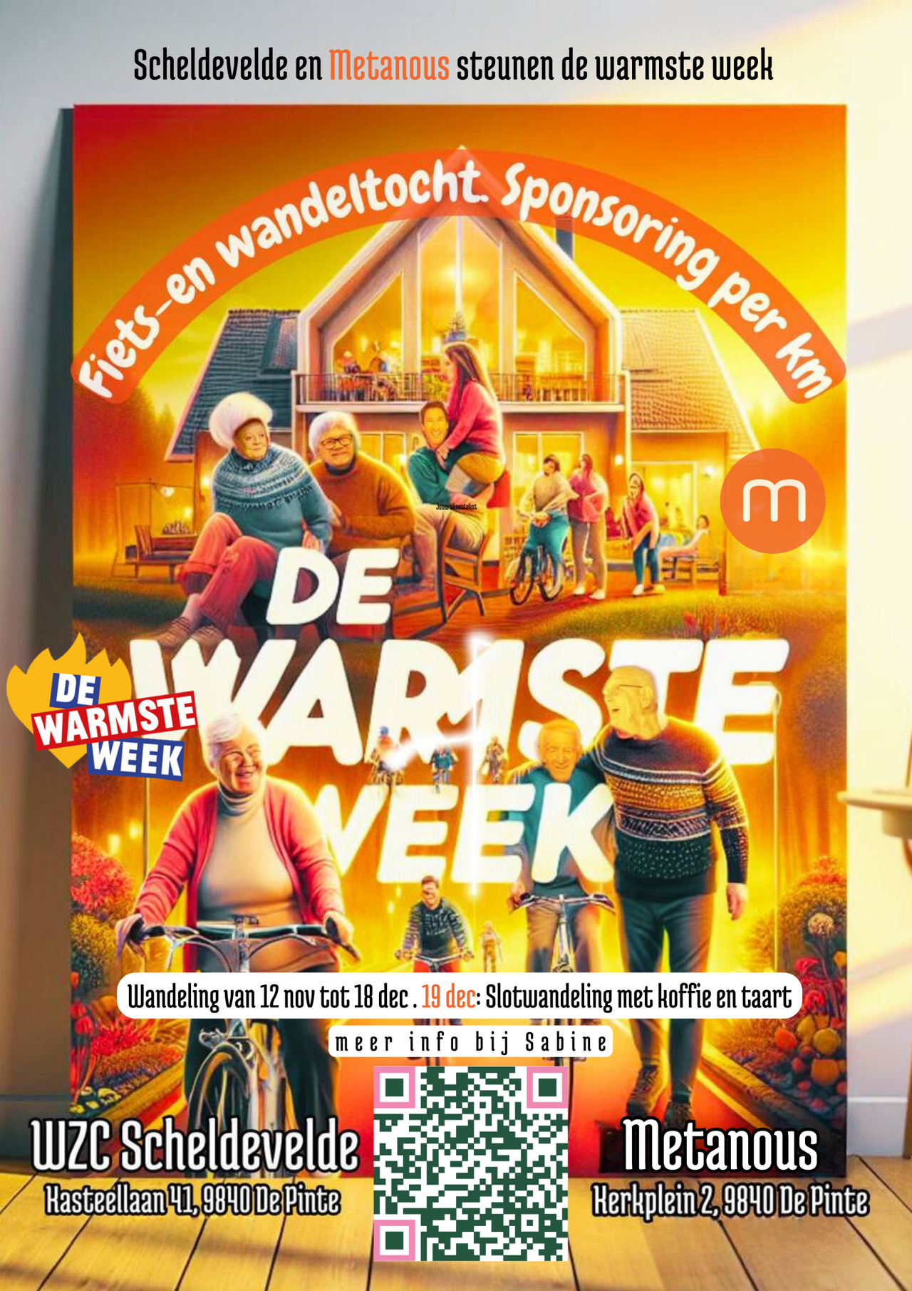 Scheldeveld En Metanous Steunen De Warmste Week